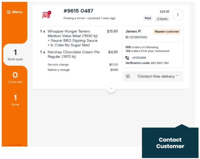 The new and improved Menulog Orderpad is here! Menulog
